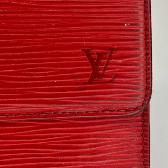 ♥️Louis Vuitton Red Epi Leather Porte Tresor Long Wallet | PRELOVED!!♥️ - Picture 7 of 13